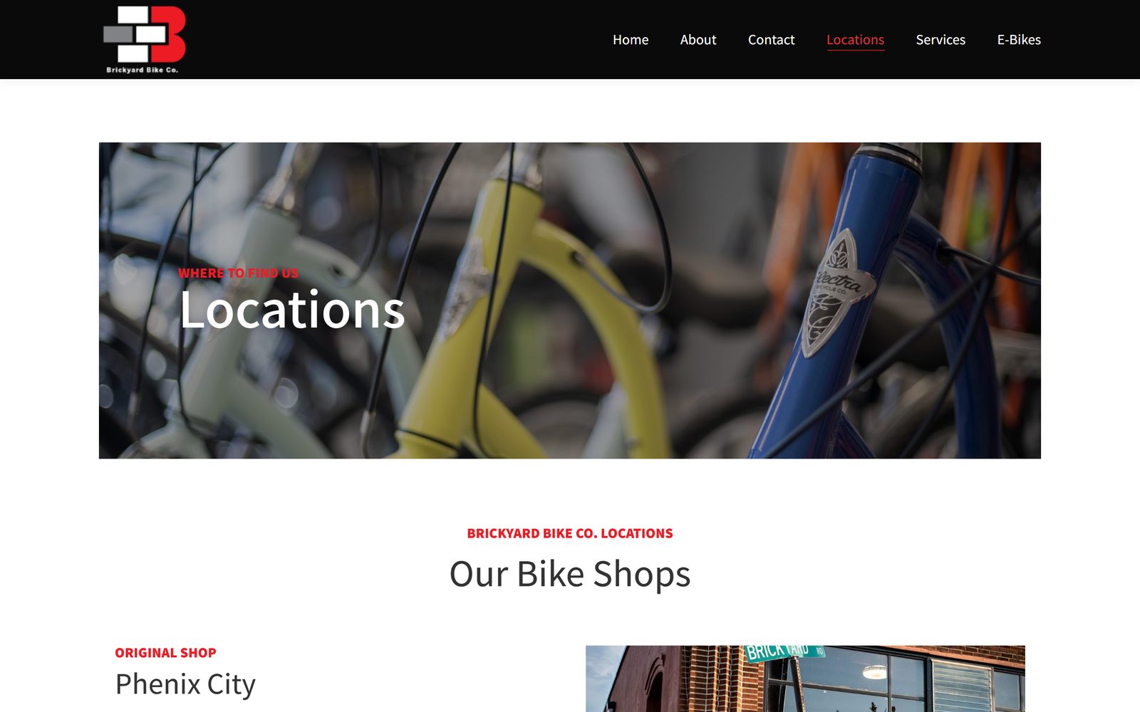 Brickyard Bike Co. Every Market They Serve