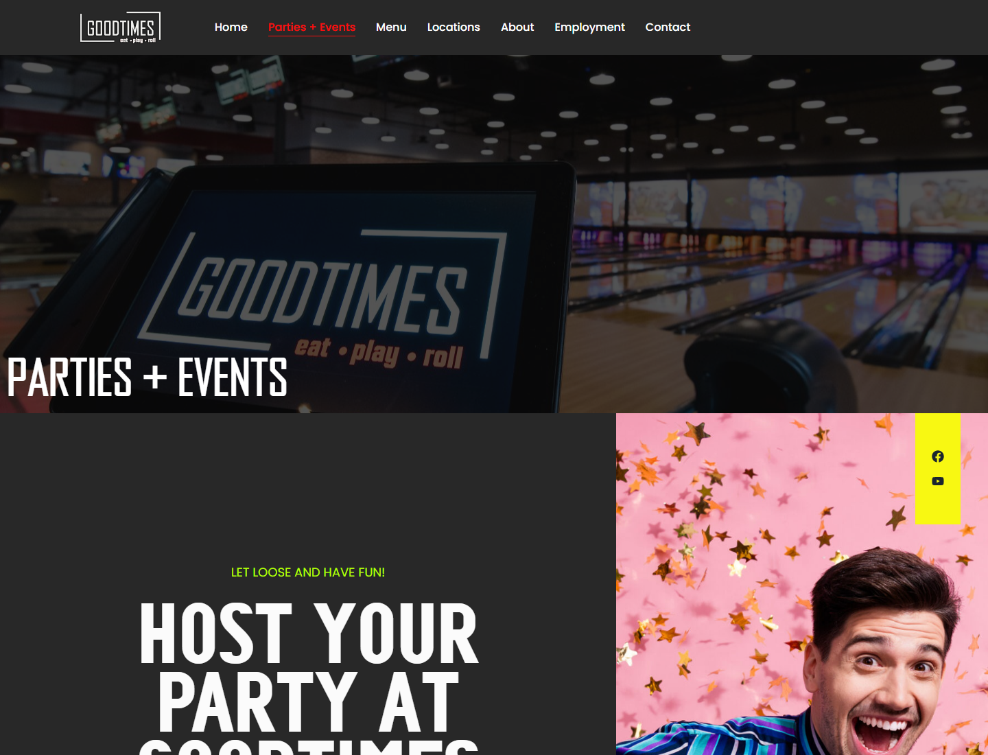 GoodTimes Bowling Parties + Events