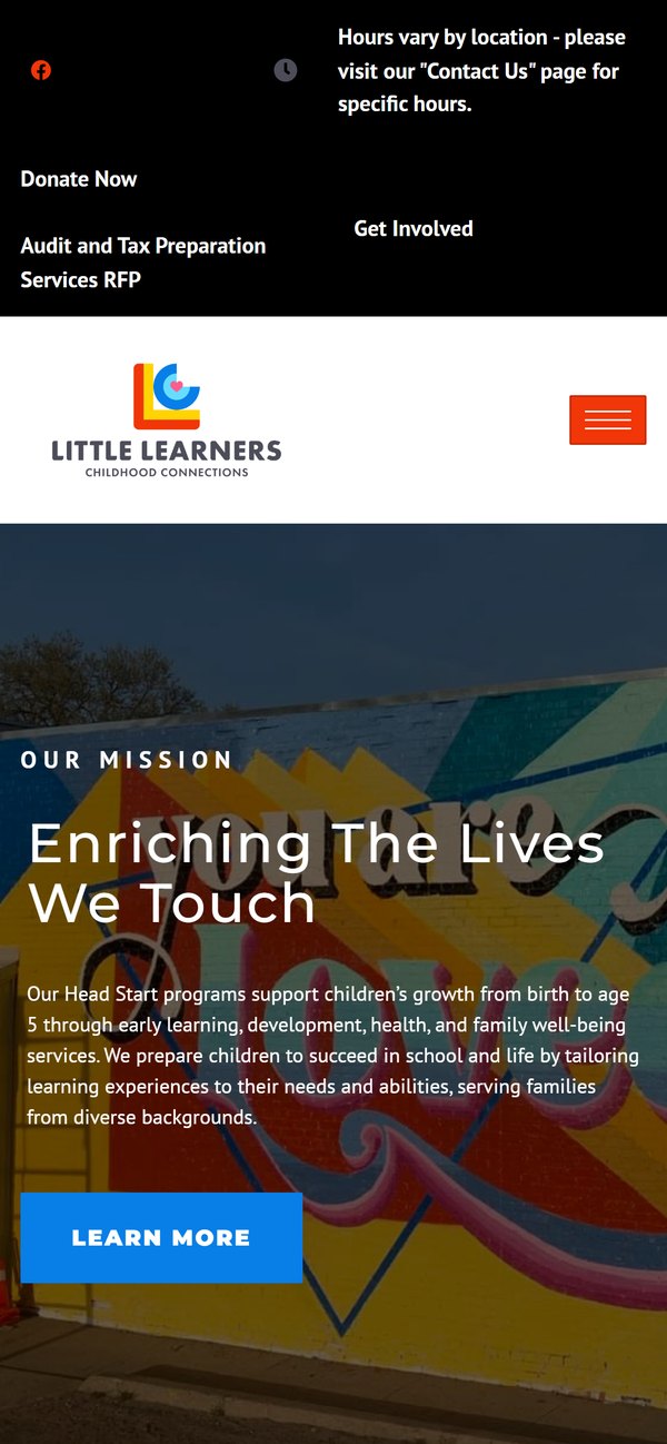 Little Learners Childhood Connections A Rebrand, Not Just A Redesign